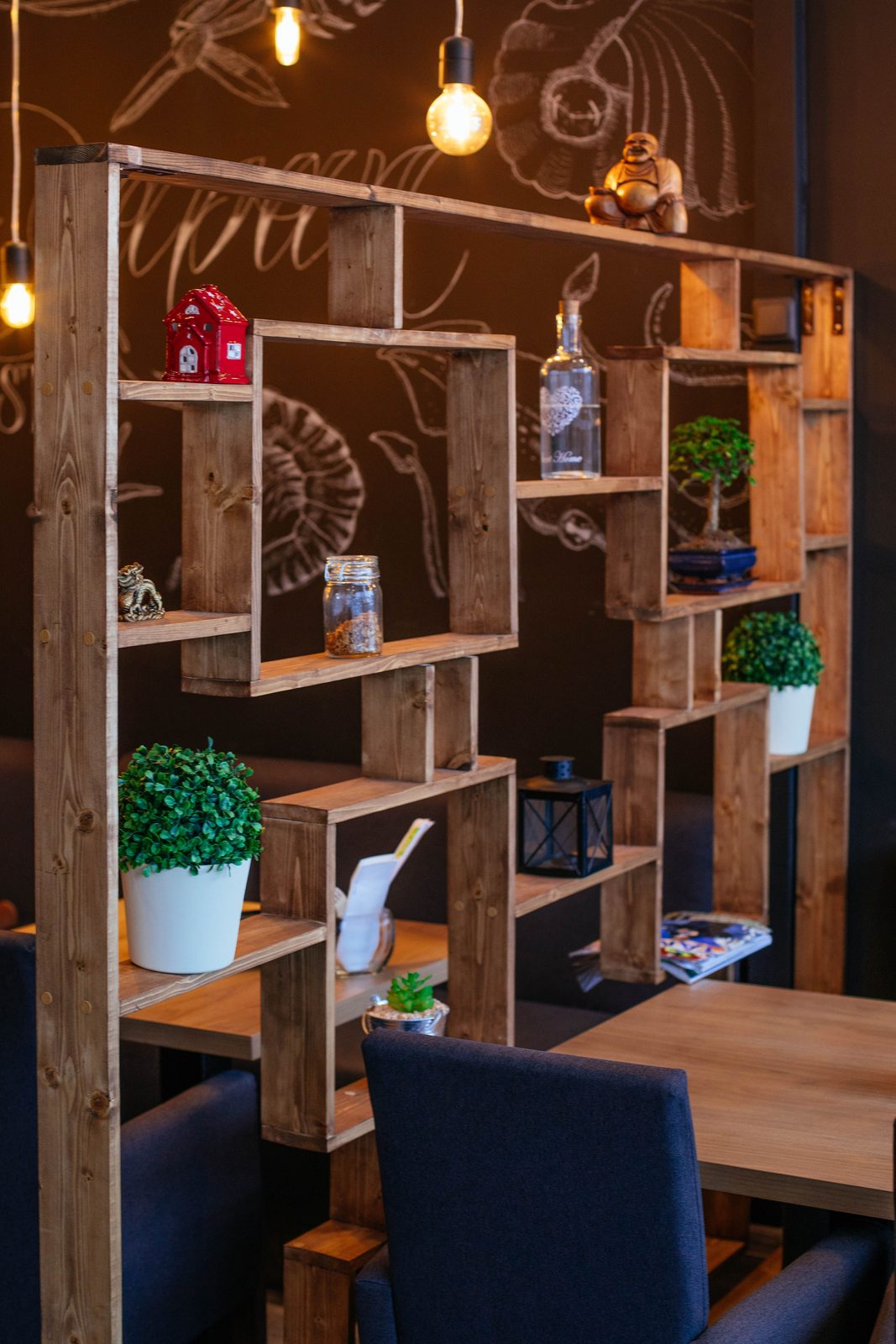 Étagère en bois sur-mesure